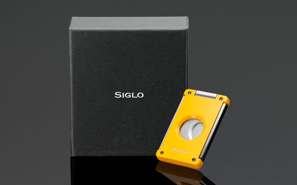 SIGLO - Switch Blade Cigar Cutter - Yellow 10011068