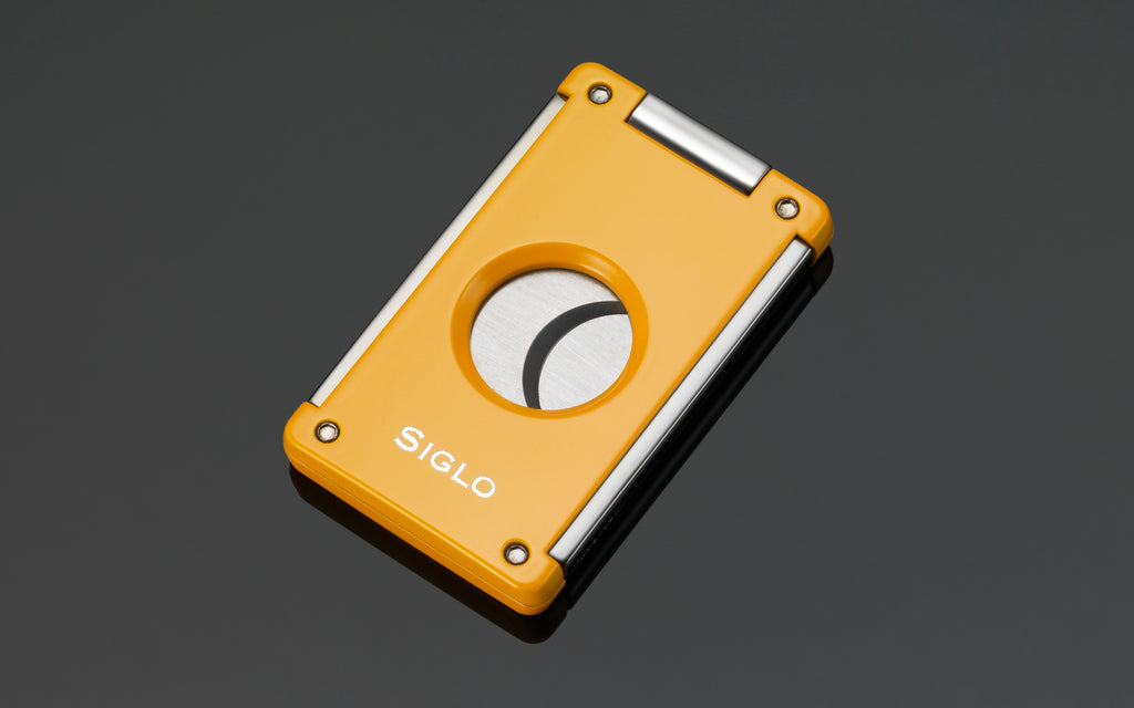 SIGLO - Switch Blade Cigar Cutter - Yellow 10011068