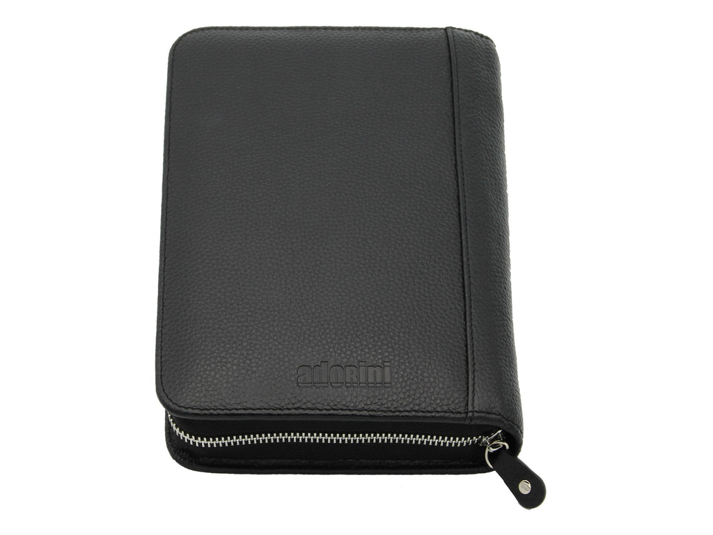 adorini Cigar Bag Real Leather Black Stitching 7948