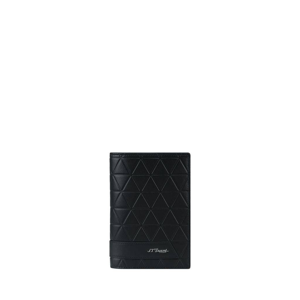 S.T. Dupont Passport Holder Firehead Black 161114