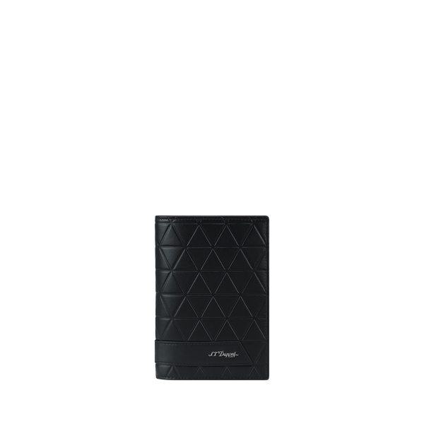 S.T. Dupont Passport Holder Firehead Black 161114