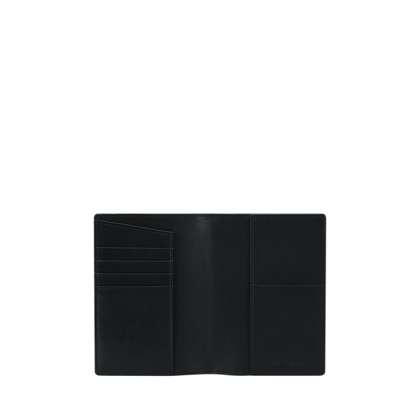 S.T. Dupont Passport Holder Firehead Black 161114