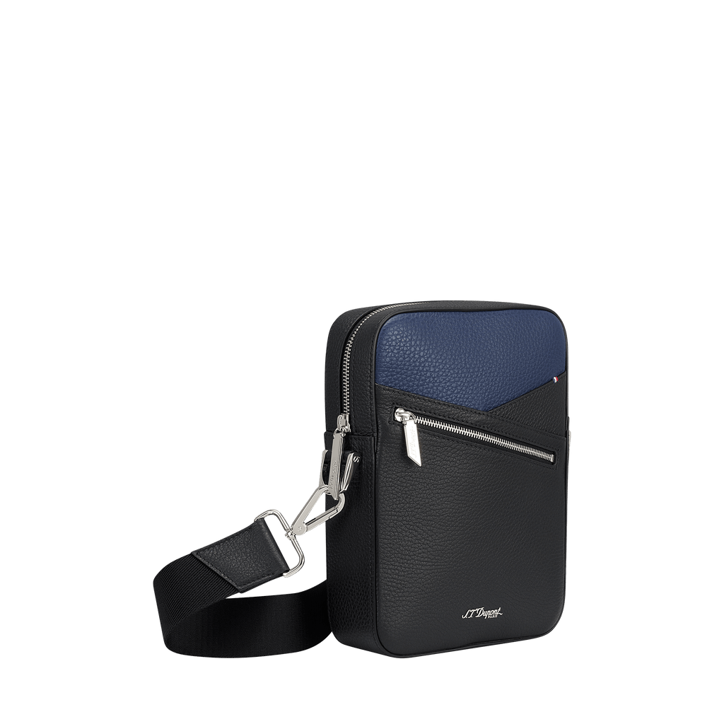 S.T. Dupont Neo Capsule Shoulder Bag Blue & Black 181346