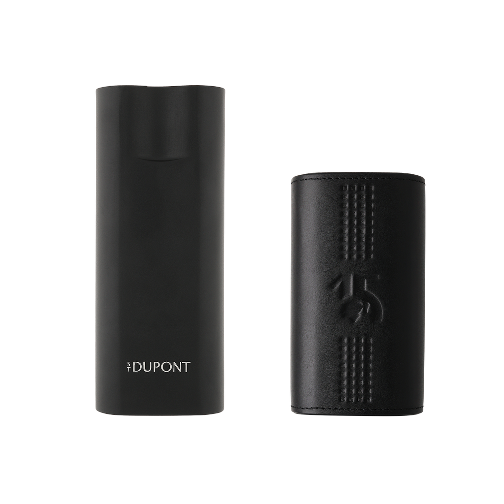 S.T. Dupont 2 cigar  Leather case Behike Black 183203