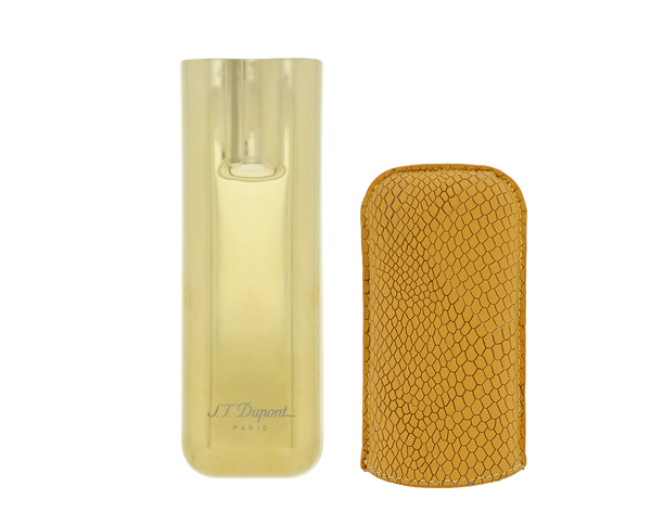 S.T. Dupont HONEY AND GOLDEN DRAGON SCALES  2-CIGAR CASE 183273