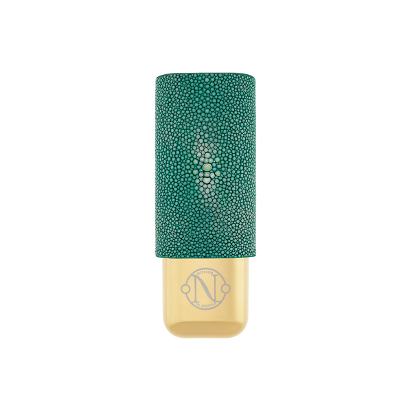 S.T. Dupont 20'000 Leagues Under the Seas Green Pacific Cigar Leather Case 183442