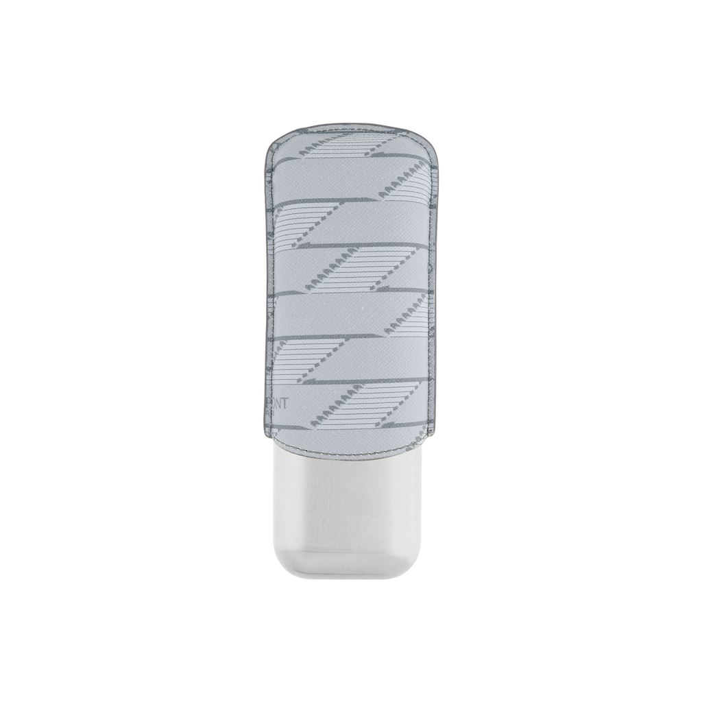 S.T. Dupont 1872 LIGHT GRAY 2-CIGAR CASE 183480