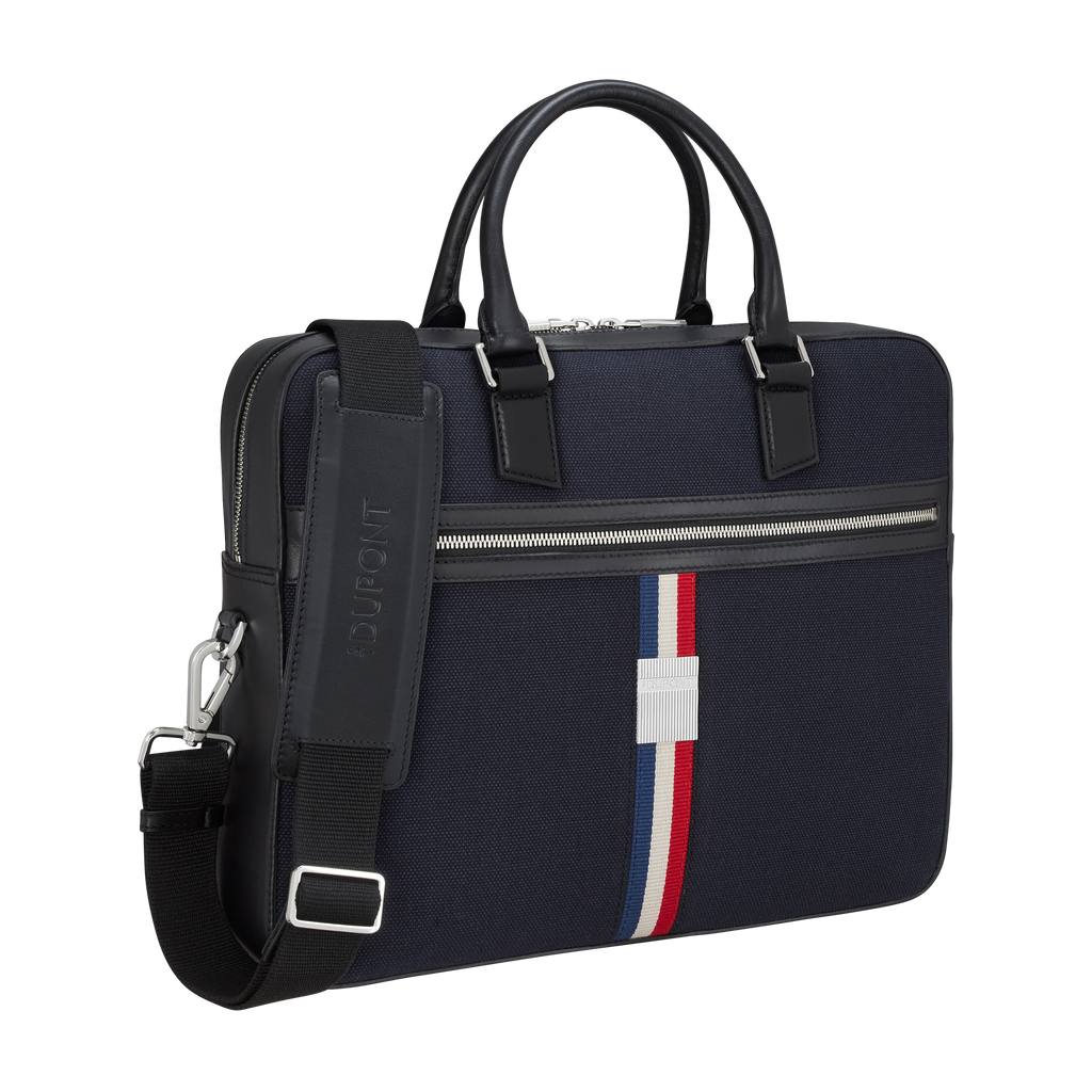 S.T. Dupont Iconic Document Holder Navy Blue 1IO132UD1