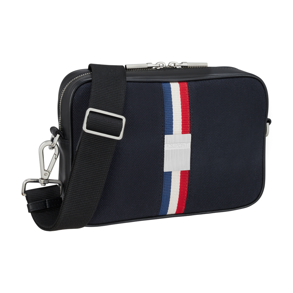 S.T. Dupont Iconic Crossbody Navy Blue 1IO182UD1