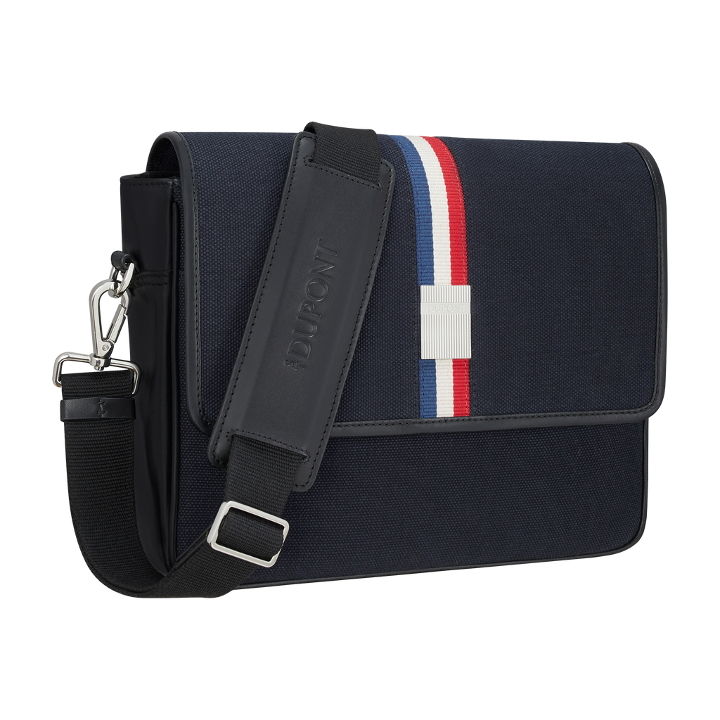 S.T. Dupont Iconic Messenger Navy Blue 1IO194UD1