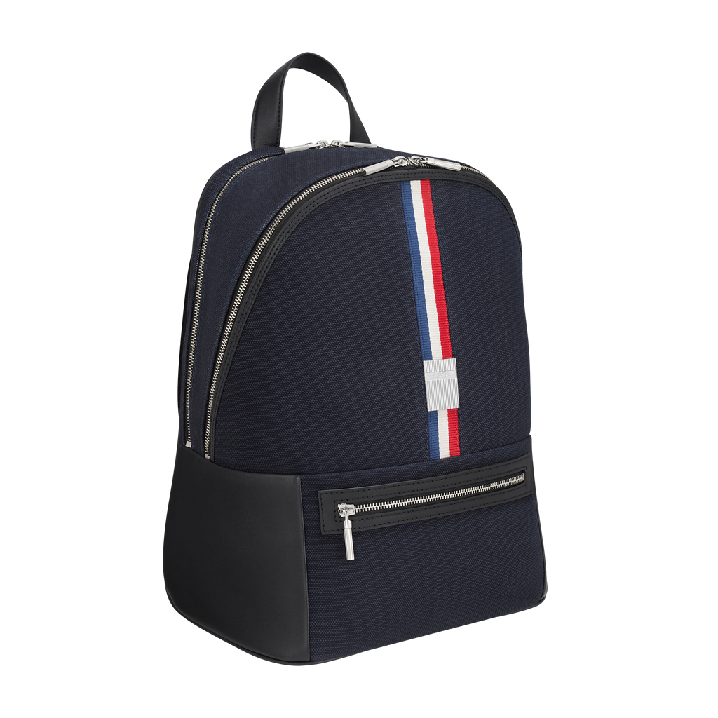 S.T. Dupont Iconic Backpack Navy Blue 1IO223UD1