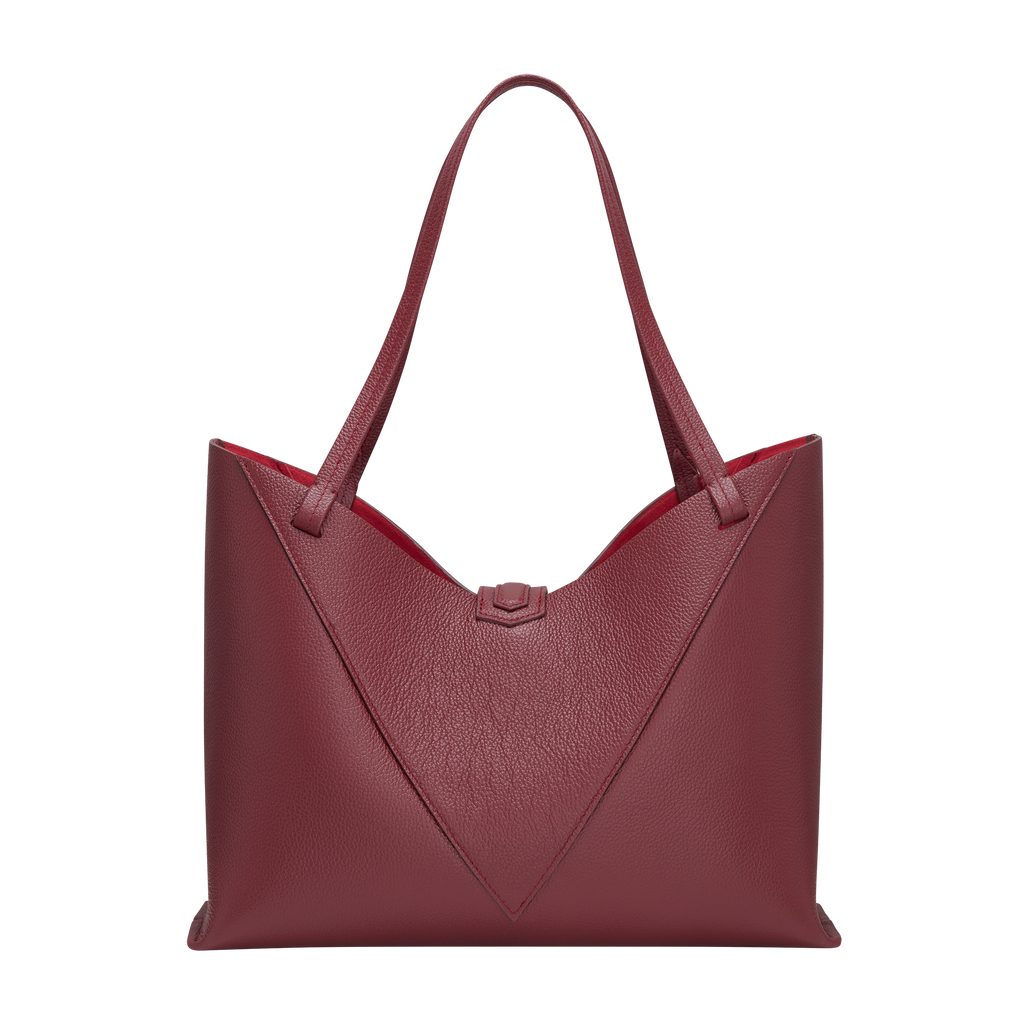 S.T. Dupont Victoria Tote Dark Burgundy  1VI333RD1