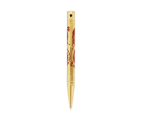 S.T. Dupont D-INITIAL BALLPOINT PEN DRAGON GOLDEN - 265026