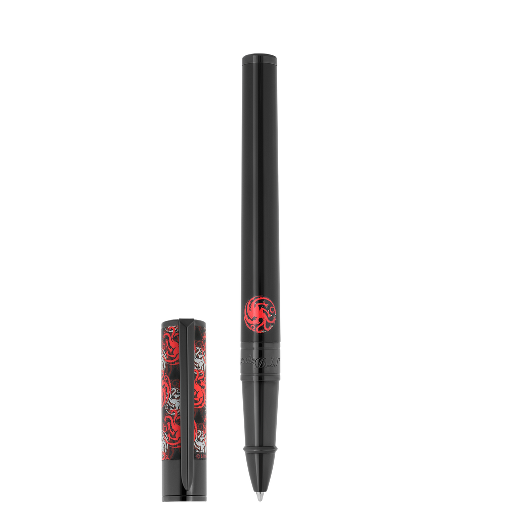 S.T. Dupont D initial Rollerball Pen Game of Thrones House Targaryen 272039