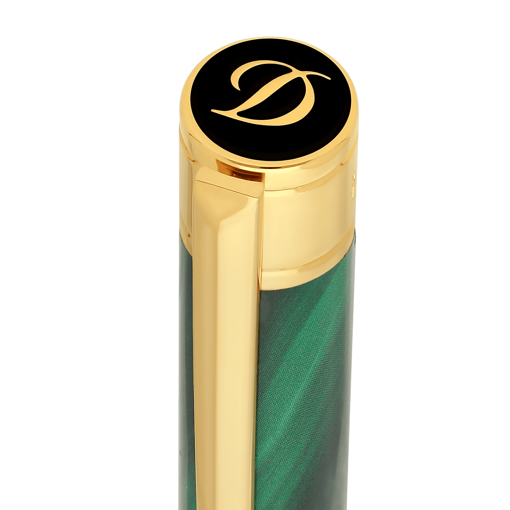 S.T. Dupont Initial Ballpoint Pen Géode Green 275036