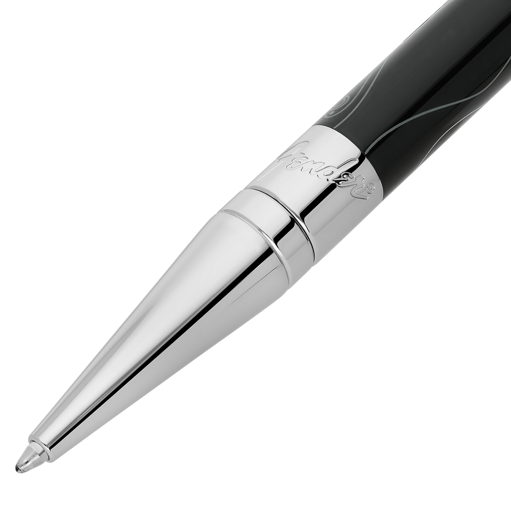 S.T. Dupont D Initial Ballpoint Pen Fender Black 275175