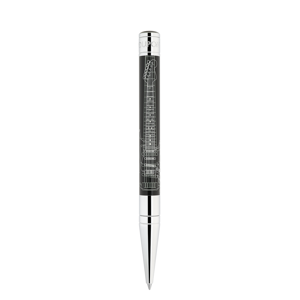 S.T. Dupont D Initial Ballpoint Pen Fender Black 275175