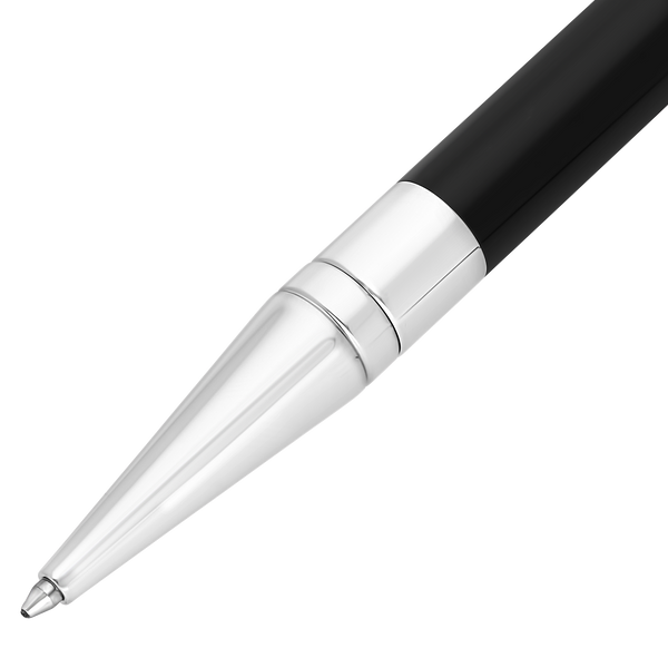 S.T. Dupont D Initial Ballpoint Pen Black / Chrome  275200