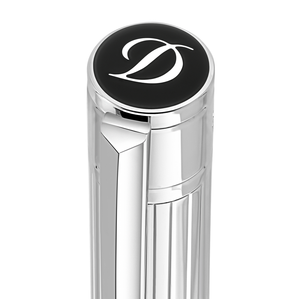 S.T. Dupont D Initial Ballpoint Pen Chrome 275201