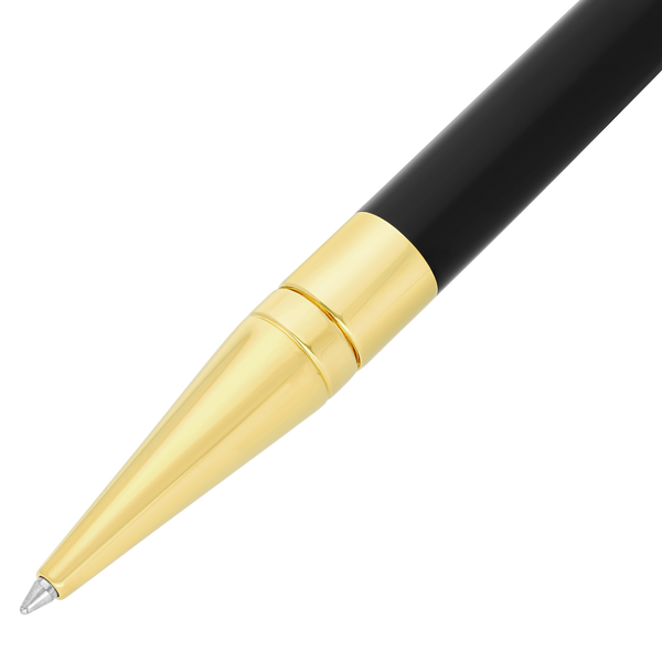 S.T. Dupont D Initial Ballpoint Pen Black / Gold 275202