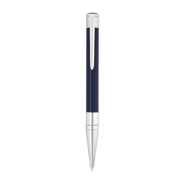 S.T. Dupont D Initial Ballpoint Pen Blue / Chrome 275205