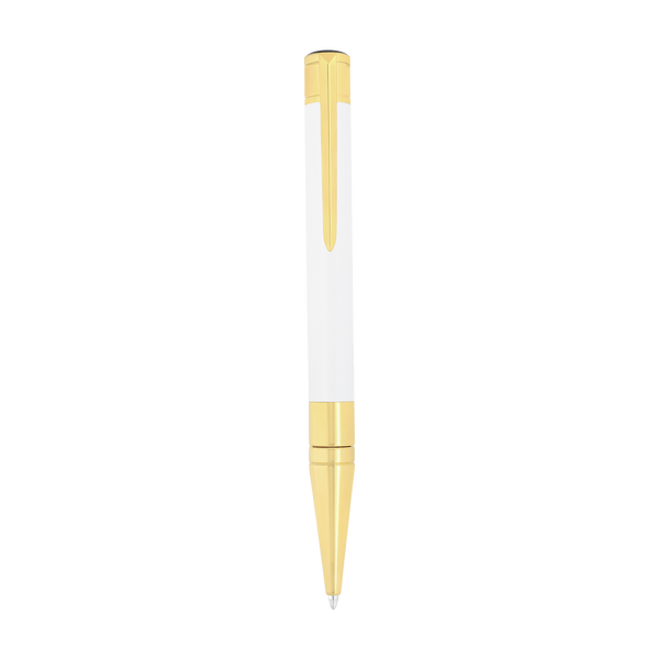 S.T. Dupont D Initial Ballpoint Pen White / Gold 275217