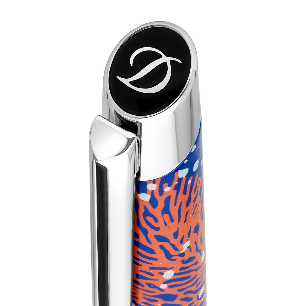 S.T. Dupont DEFI Mill Ballpoint Pen 20'000 Leagues Under The Seas VANIKORO Blue 405053