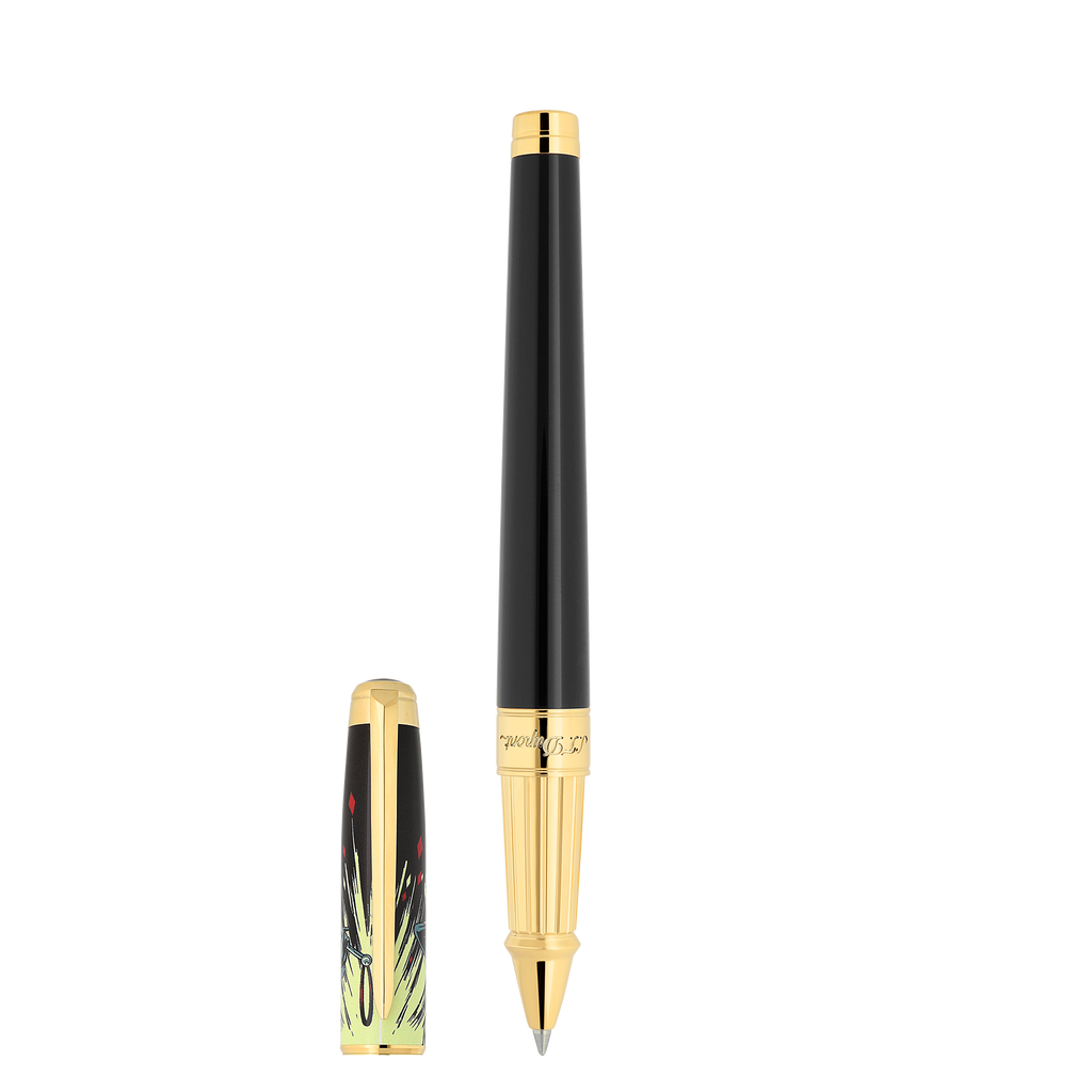 S.T. Dupont LINE D ETERNITY RB HARLEY QUINN DC BLACK/YG  422096L