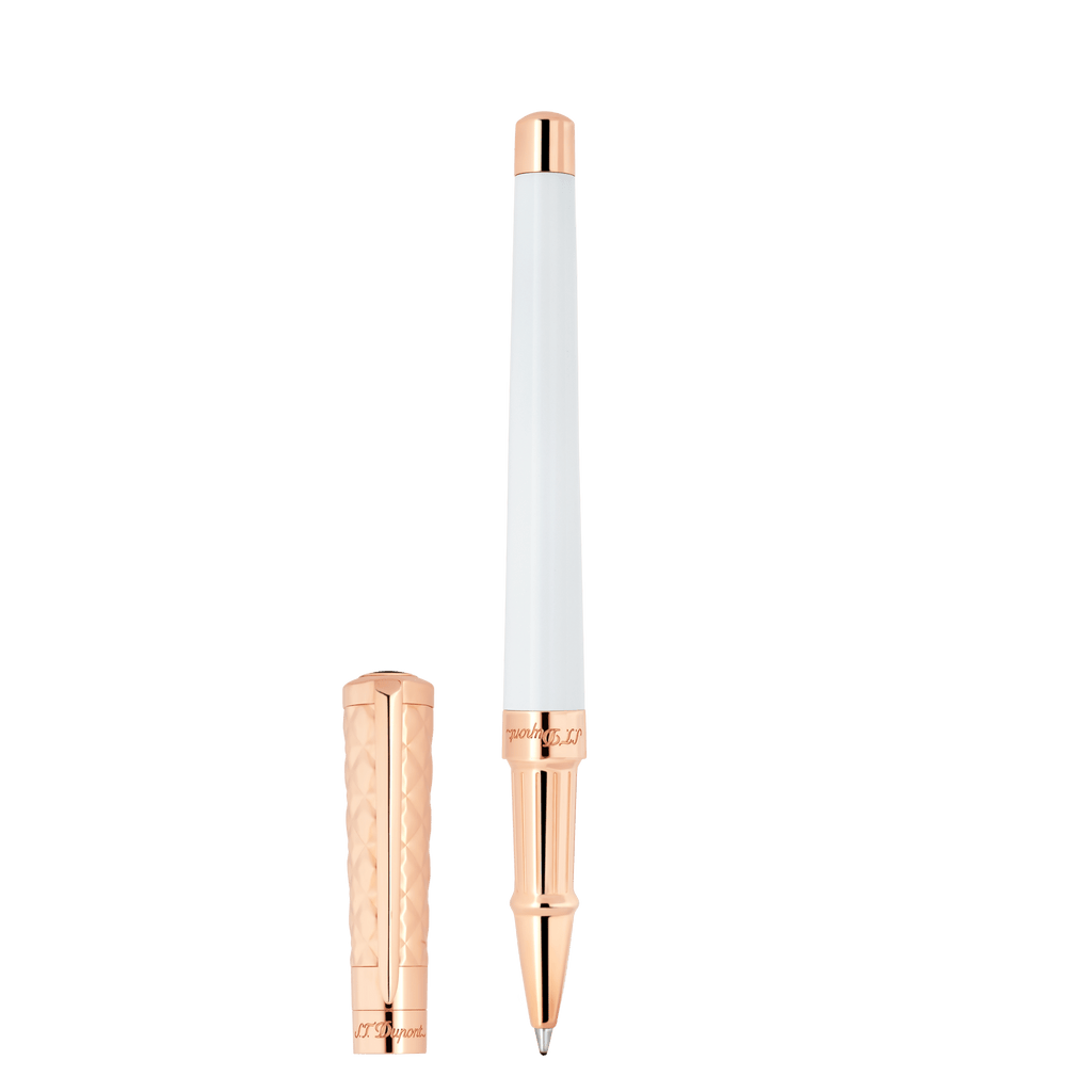 S.T. Dupont Liberte Rollerball Pen White / RG 462227F