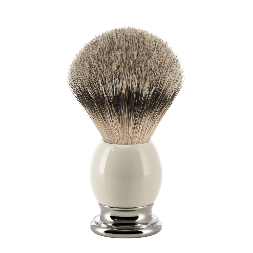 MUHLE - SOPHIST Porcelain Shaving Set Silvertip Brush and Safety Razor S 93 P 84 SR