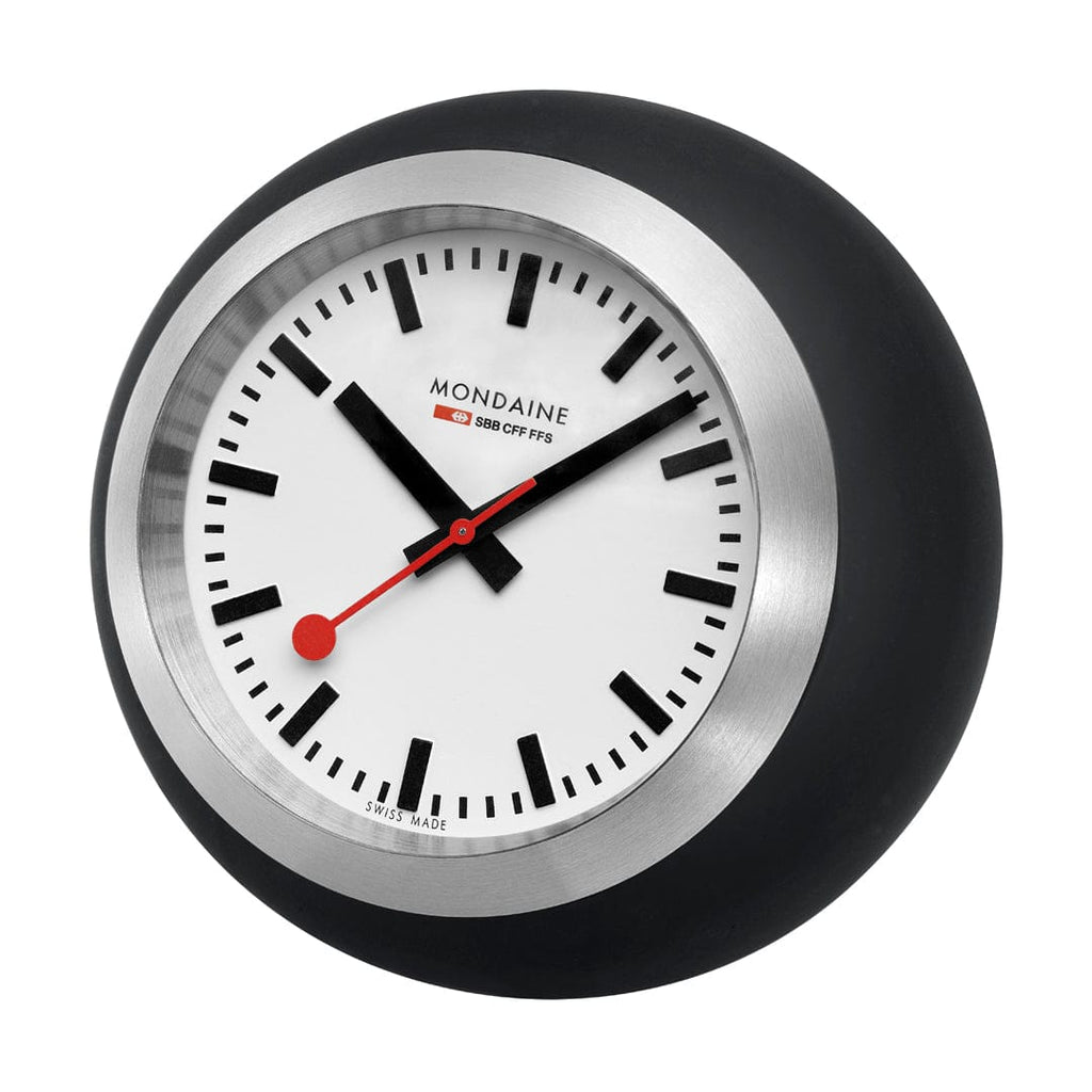 Mondaine TABLE CLOCK, 41MM, WHITE DIAL/BLACK BALL - A660.30335.16SBO