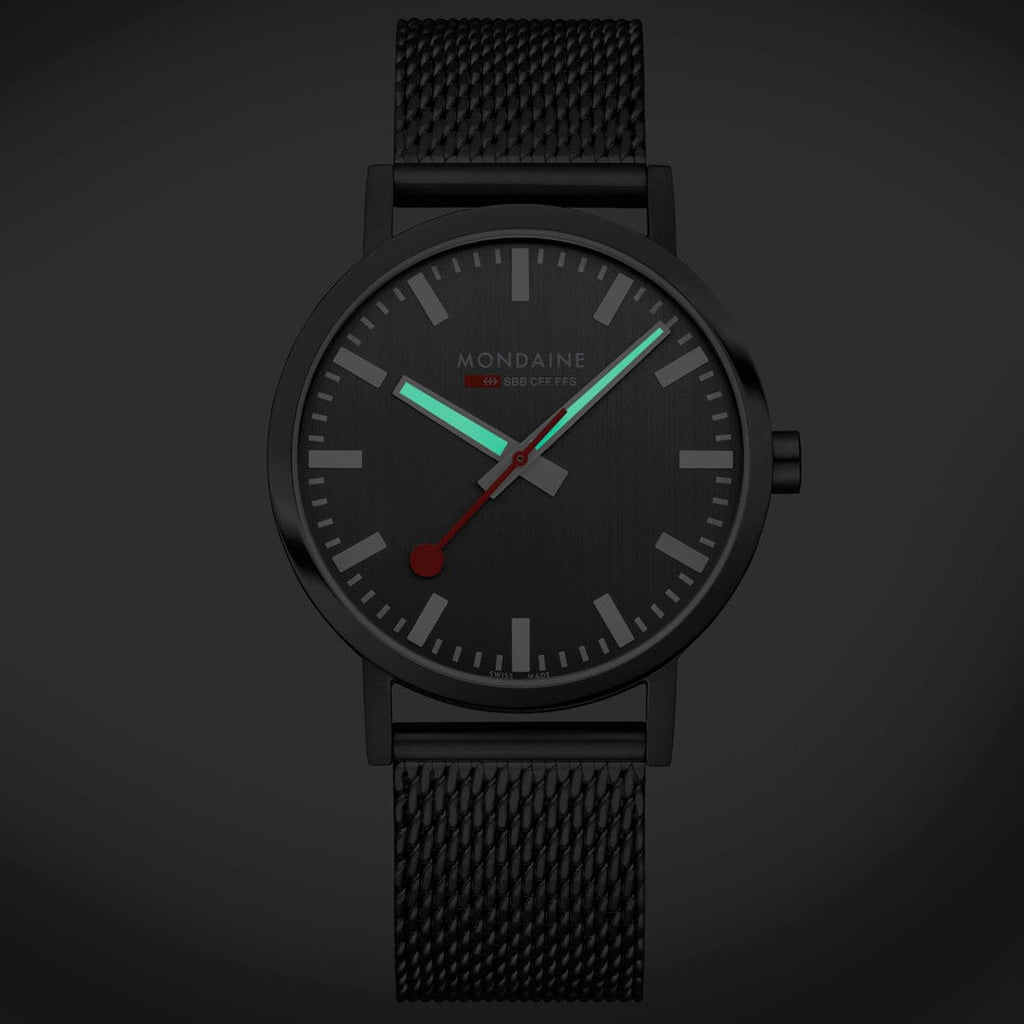 Mondaine Classic Watch 40 mm Anthracite A660.30360.81SBM