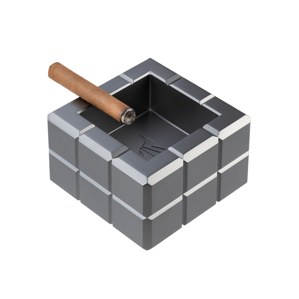 Colibri HERITAGE CUBE ASHTRAY GREEN AT125T5