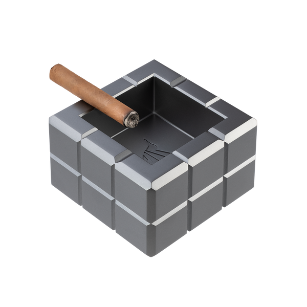 Colibri HERITAGE CUBE ASHTRAY GREEN AT125T5
