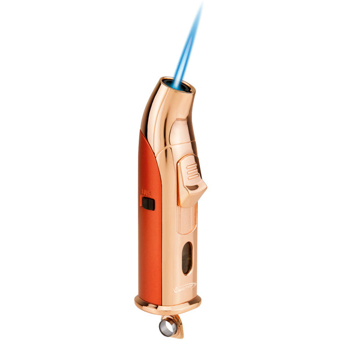 VECTOR Aztech Single Torch Lighter Copper AZTECH03