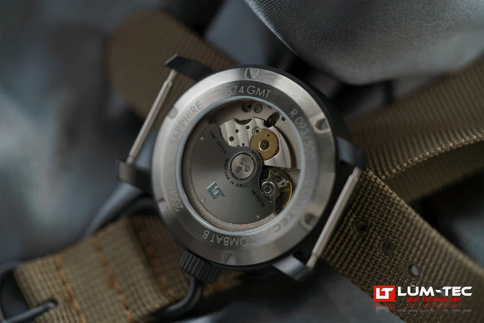 LUM-TEC 39mm Combat B74 GMT