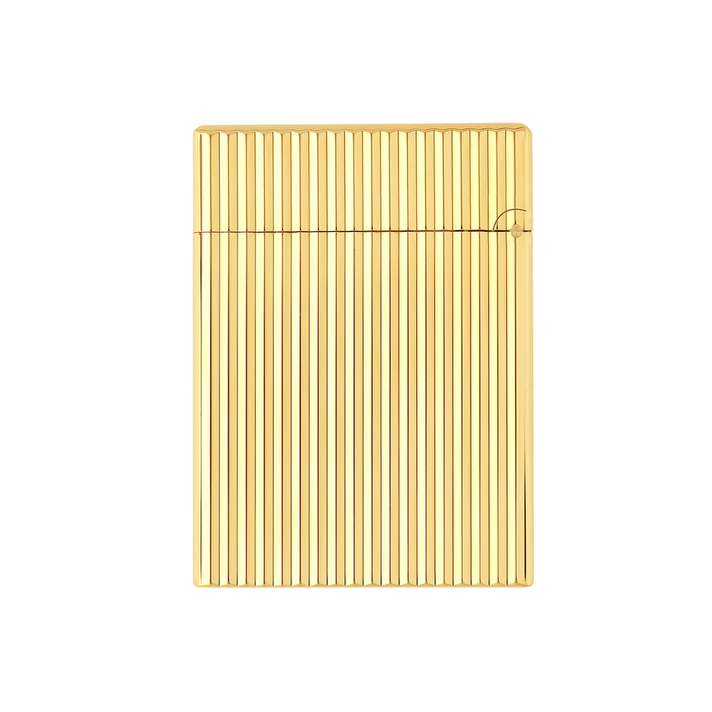 S.T. Dupont Lighter LINE 1 VERTICAL LINES GOLDEN C14020