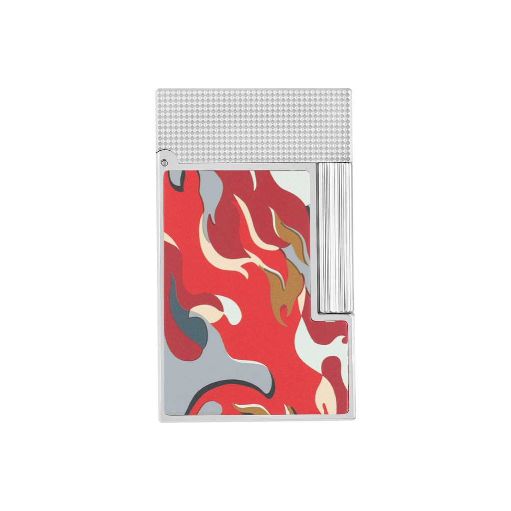 S.T. Dupont LINE 2 CAMO RED / PAL Soft Flame Lighter C16051