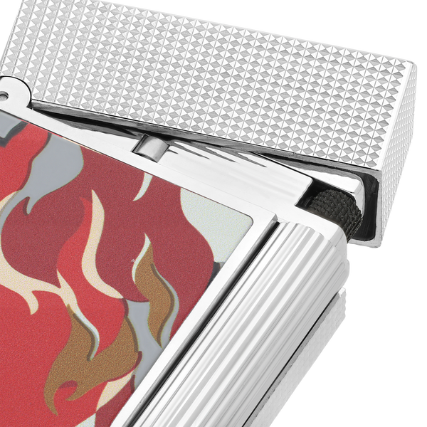 S.T. Dupont LINE 2 CAMO RED / PAL Soft Flame Lighter C16051