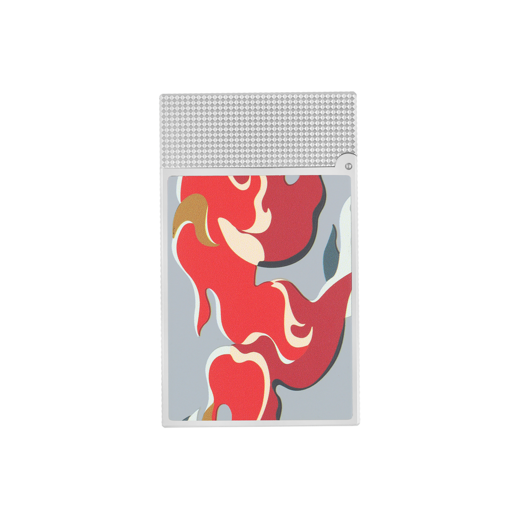 S.T. Dupont LINE 2 CAMO RED / PAL Soft Flame Lighter C16051