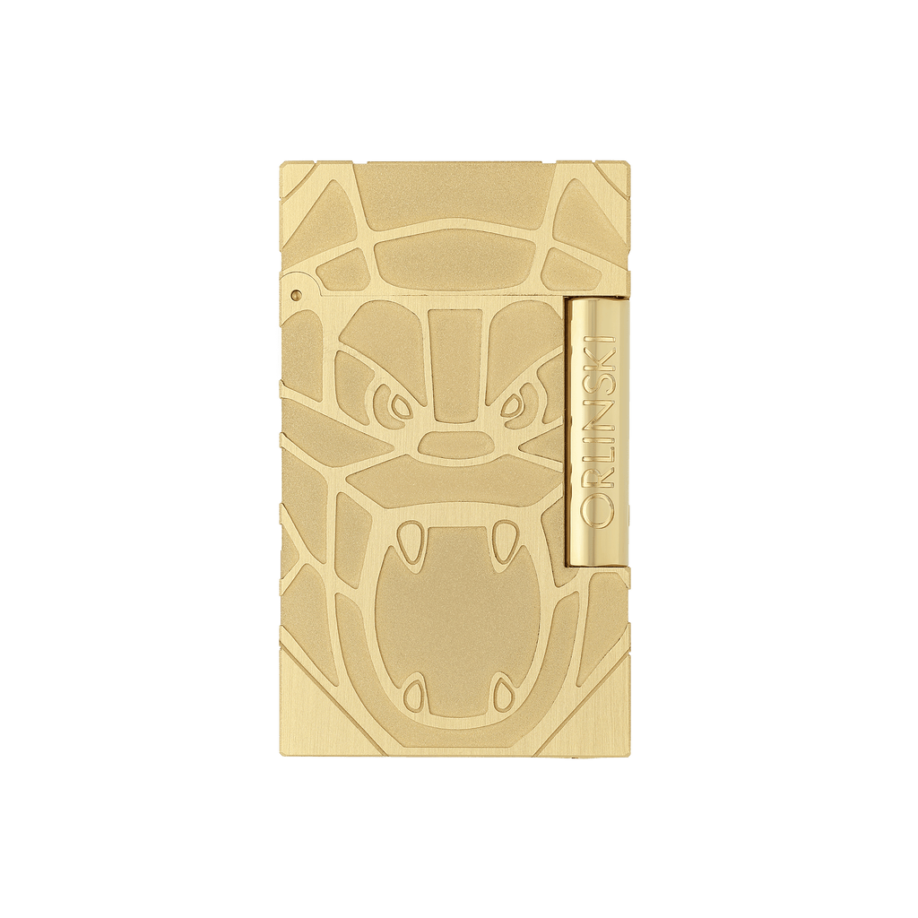 S.T. Dupont LIGNE 2 Brushed Lighter Orlinski Gold C16061CL