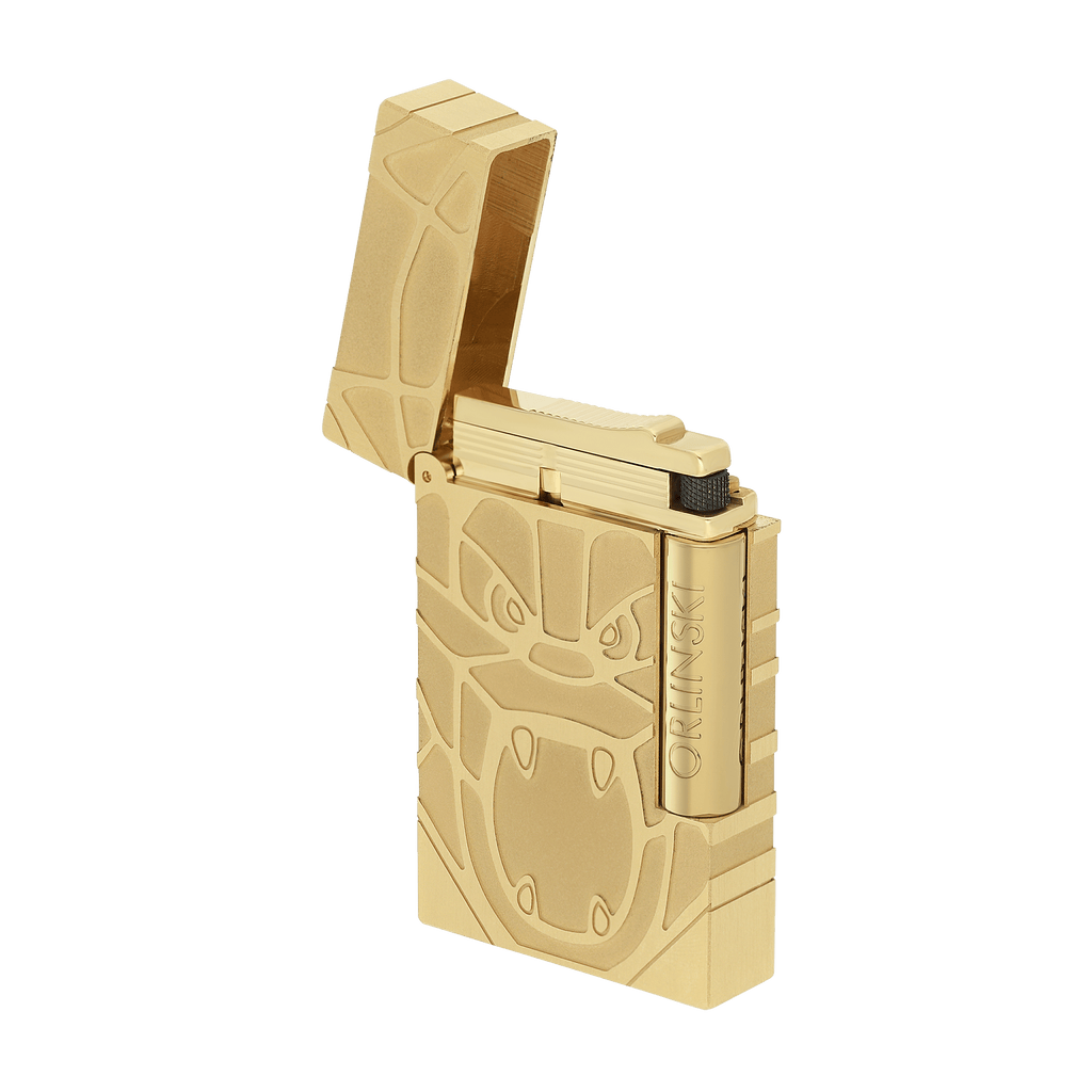 S.T. Dupont LIGNE 2 Brushed Lighter Orlinski Gold C16061CL