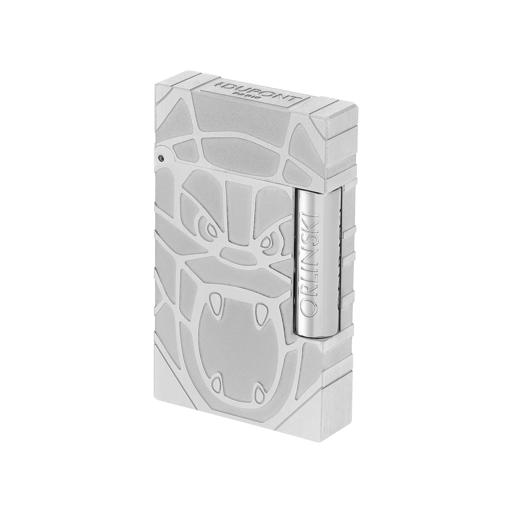 S.T. Dupont LIGNE 2 Brushed Lighter Orlinski Palladium C16062CL