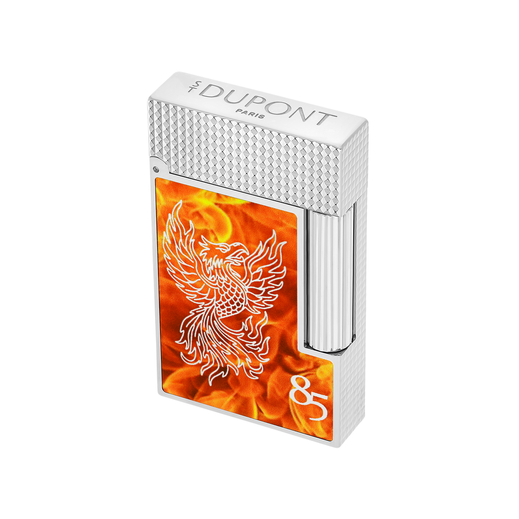 S.T. Dupont LIGNE 2 Lacquered Lighter 85th Anniversary Silver C16085PCL