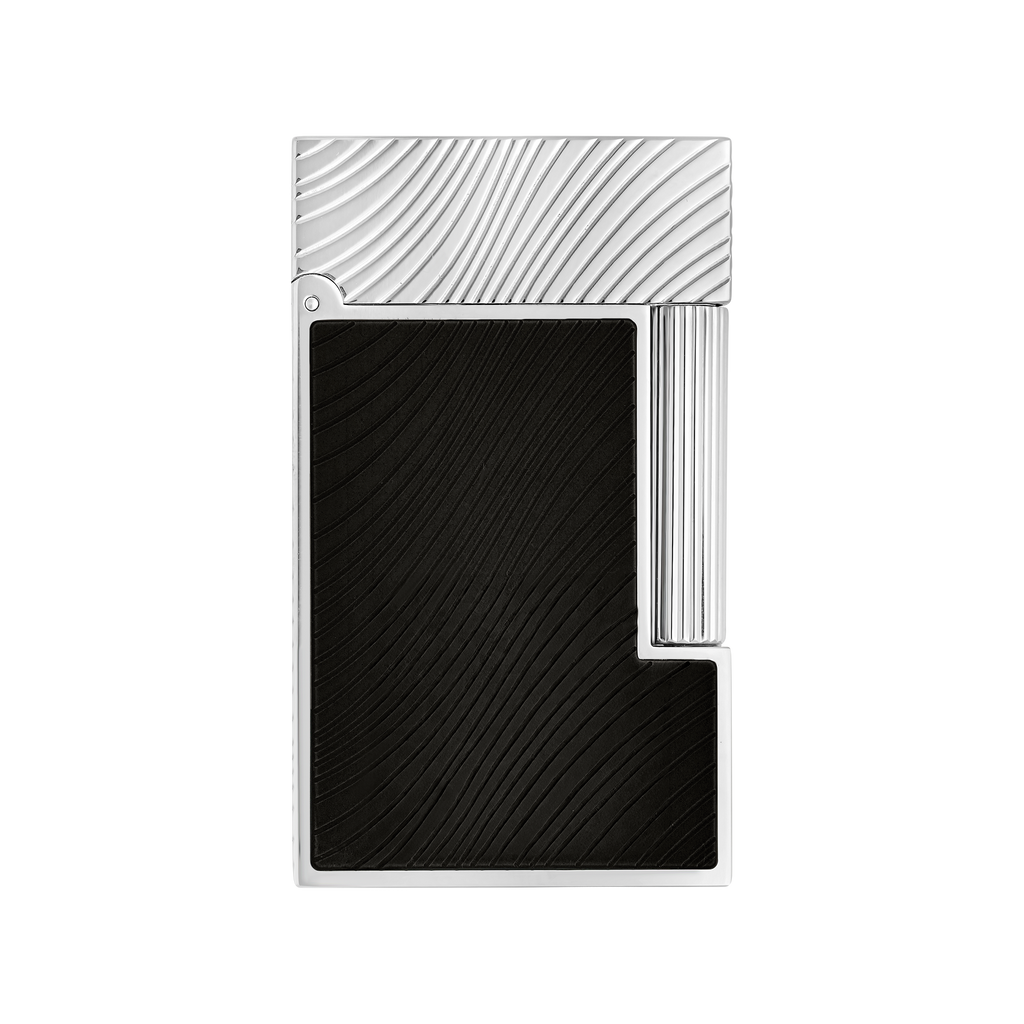 S.T. Dupont  LIGNE 2 LIGHTER Horse Mane Black/Pall -C16090C