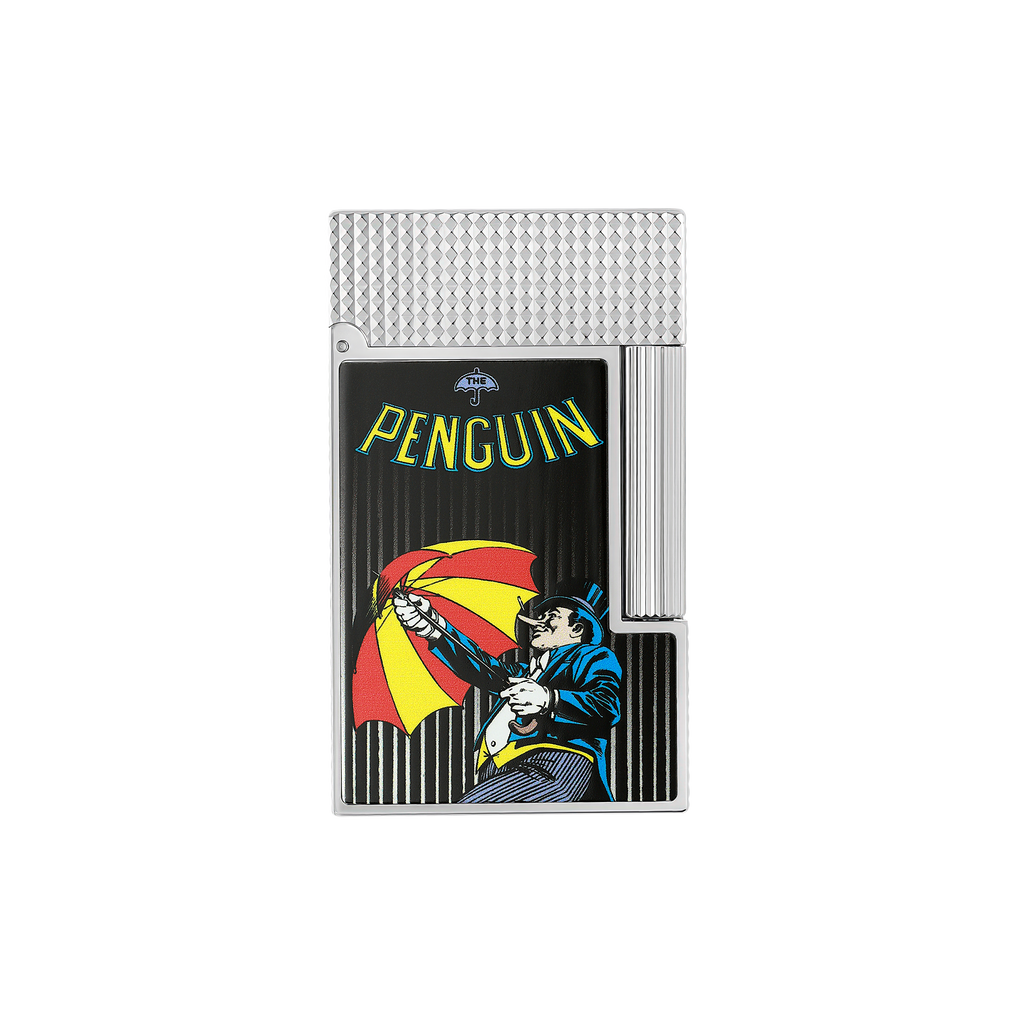 S.T. Dupont LIGNE 2 LIGHTER DC PENGUIN BLACK/PALL C16180CL