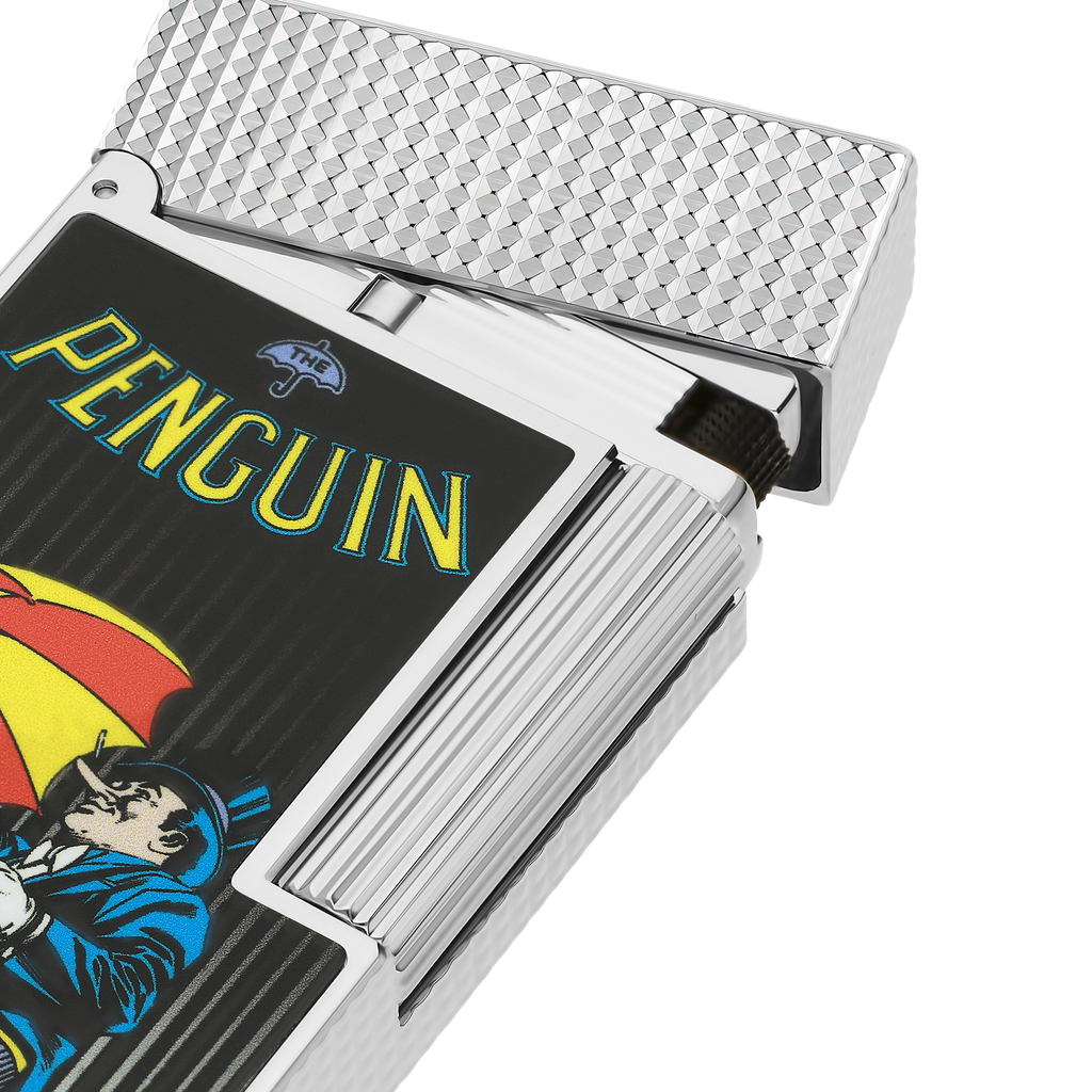 S.T. Dupont LIGNE 2 LIGHTER DC PENGUIN BLACK/PALL C16180CL