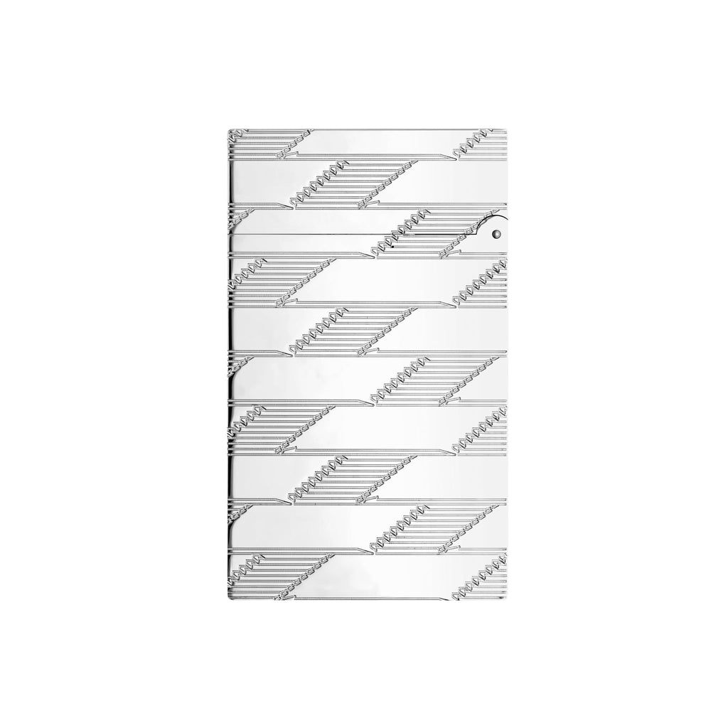 S.T. Dupont LINE 2 Guilloche Monogram 1872 Lighter Palladium C16180