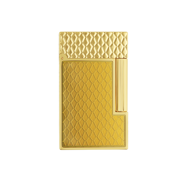 S.T. Dupont LINE 2 HONEY AND GOLDEN DRAGON SCALES LIGHTER - C16630