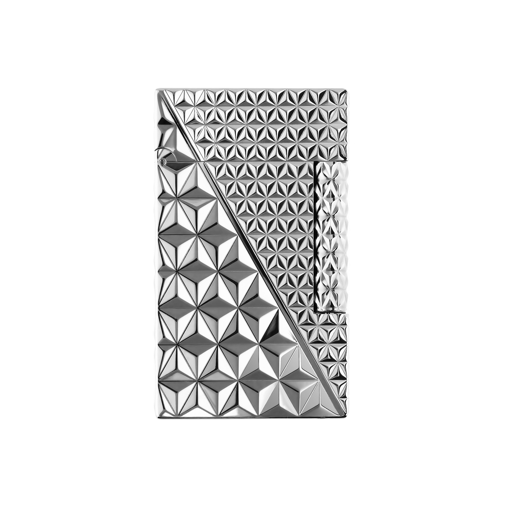 S.T. Dupont LINE 2 Lighter Double Fire X Silver C16645